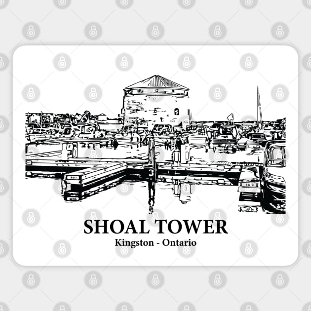 Shoal Tower - Kingston ON Magnet by Lakeric